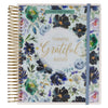 2027 Thankful Grateful Blessed 18-Month Spiral Planner with Elastic Closure