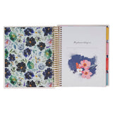 2027 Thankful Grateful Blessed 18-Month Spiral Planner with Elastic Closure