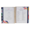 2027 Thankful Grateful Blessed 18-Month Spiral Planner with Elastic Closure