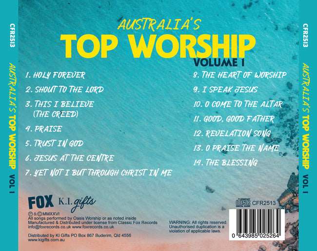 AUSTRALIAS TOP WORSHIP - VOL 1