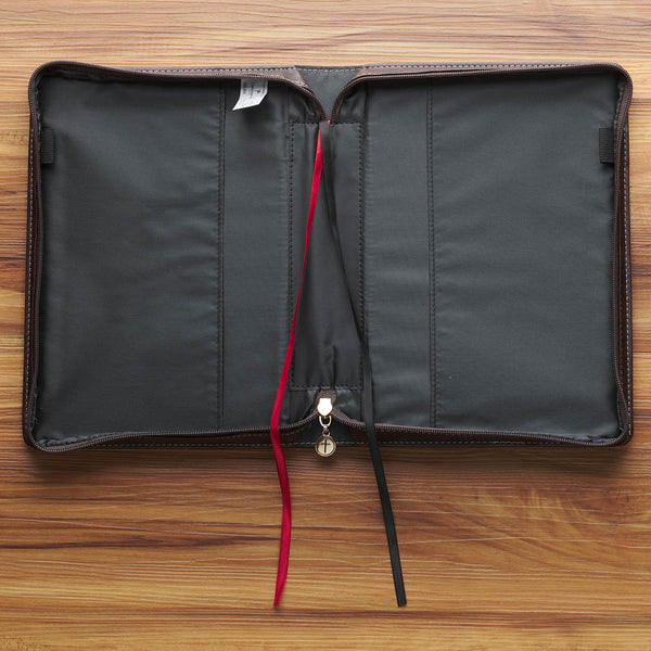 Everything Beautiful Blush Floral Faux Leather Fashion Bible Cover - Ecclesiastes 3:11