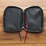 He Restores My Soul Gray Faux Leather Fashion Bible Cover - Psalm 23:3