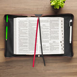 Plans to Prosper Pink and Brown Faux Leather Fashion Bible Cover - Jeremiah 29:11