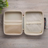 Be Still and Know Teal Two-fold Organizer Bible Case - Psalm 46:10