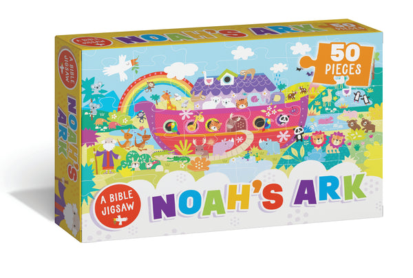 BIBLE JIGSAW PUZZLE BOX SET - NOAH'S ARK - KI GIFTS
