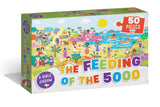 BIBLE JIGSAW PUZZLE BOX SET - FEEDING THE FIVE-THOUSAND - KI GIFTS