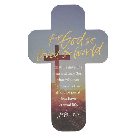 He is Risen Stone Cross Bookmark Set - Matthew 28:6