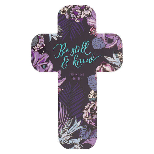 Be Still and Know Tropical Purple Bookmark Set - Psalm 46:10
