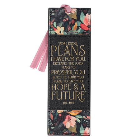 He Restores My Soul Pink Floral Faux Leather Handy-sized Journal - Psalm 23:3