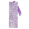 Trust in the Lord Heart Lilac Faux Leather Bookmark - Proverbs 3:5