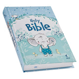 Blue Hardcover NLT Keepsake Bible for Boys