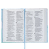 Blue Hardcover NLT Keepsake Bible for Boys