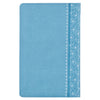 Blue Faux Leather NLT Keepsake Bible for Boys