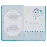 Blue Faux Leather NLT Keepsake Bible for Boys