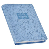 Blue Faux Leather NLT New Testament Keepsake Bible for Boys