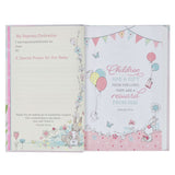 Blush Pink Hardcover NLT Keepsake Bible for Girls