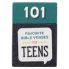 101 Favorite Bible Verses for Teens Teal and Blue Box of Blessings