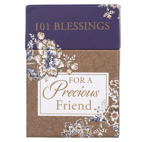 101 Blessings for a Precious Friend Box of Blessings - KI Gifts Christian Supplies