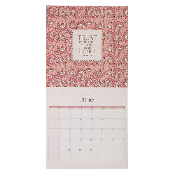 2027 Amazing Grace Large Wall Calendar