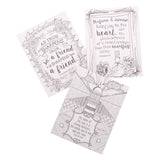 Proverbs in Color Coloring Cards