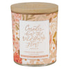 Wildflowers Honeycrisp Orange Scented Candle in Glass Jar - Luke 12:27 - KI Gifts Christian Supplies