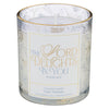 The Lord Delights in You Iced Fennel Scented Candle in a Glass Jar - Isaiah 62:4 - KI Gifts Christian Supplies