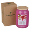 Bless You and Keep You Applewood and Amber Scented Candle in a Glass Jar - Numbers 6:24