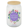 Faithful Promise Lavender and Sage Scented Candle - Hebrews 10:23 - KI Gifts Christian Supplies