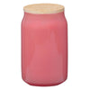 Trust In The Lord Coral Cascade Citrus Grove Scented Glass Candle in a Glass Jar - Isaiah 40:31