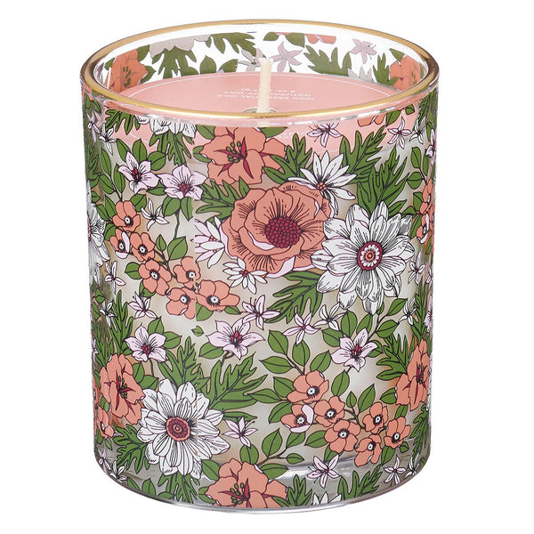 Amazing Grace Rainwater and Lily Scented Candle in a Glass Jar