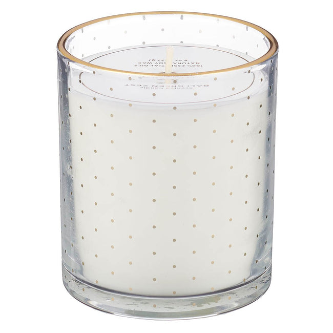 Thinking of You Bali Green Zest Scented Candle in a Glass Jar