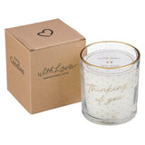 Thinking of You Bali Green Zest Scented Candle in a Glass Jar