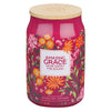 Amazing Grace Woodland Orchard Scented Candle in a Glass Jar - KI Gifts Christian Supplies