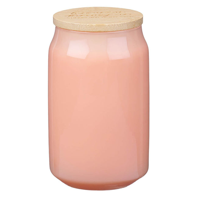 In Loving Memory Rainwater and Lily Scented Candle in a Glass Jar