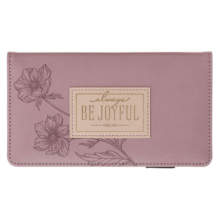 Celtic Cross Burgundy Genuine Leather Trifold Wallet