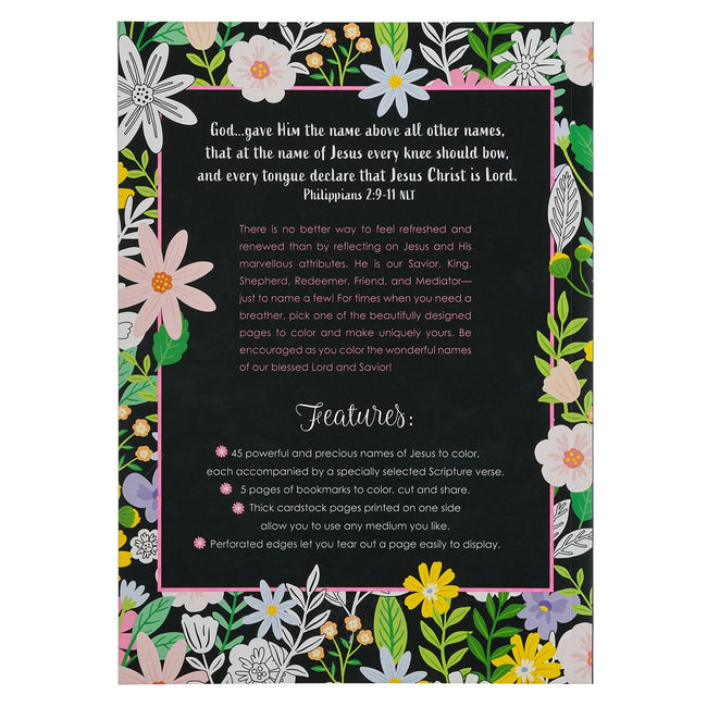 The Names of Jesus Coloring Book