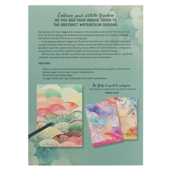 God is Good Reverse Coloring Book