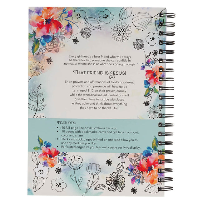 Prayers and Praises Coloring Book for Girls