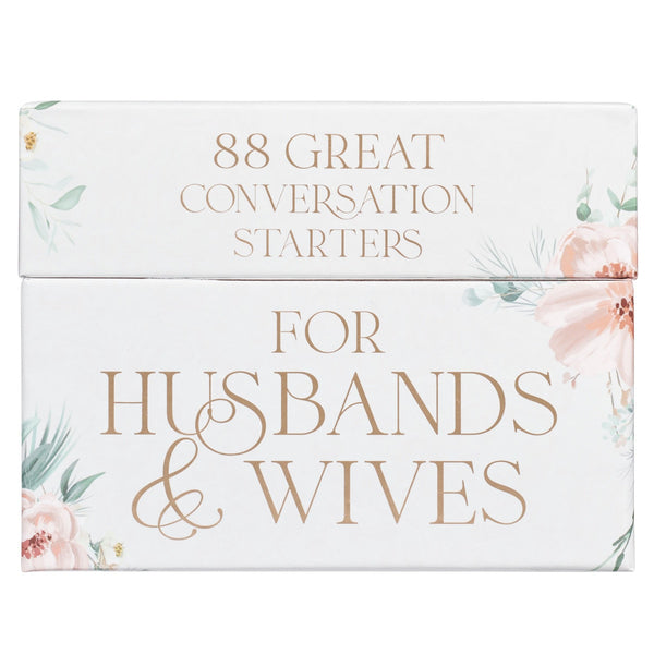 88 Great Conversation Starters for Husbands and Wives - KI Gifts Christian Supplies