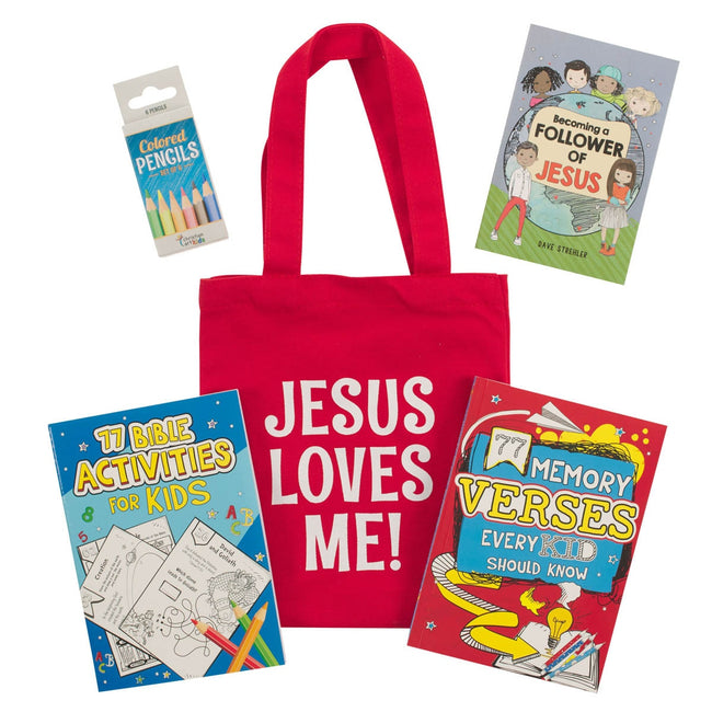 Red Church Activity Kit for Kids