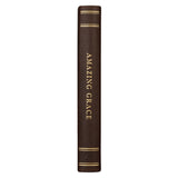 Amazing Grace Two-Tone Brown Faux Leather Daily Devotional