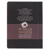 In Touch with God Pink Floral Softcover Devotional