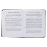 Walk Through God’s Word Navy Faux Leather Devotional