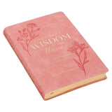 God’s Daily Wisdom for Women Pink Faux Leather Daily Devotional