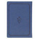 Bless Your Heart Blue Faux Leather Daily Devotional for Women