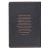 Man of God Two-Tone Brown Faux Leather Daily Devotional