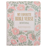My Favorite Bible Verse Pink Faux Leather Devotional for Women