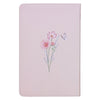 He Restores My Soul Pink Faux Leather Daily Devotional for Women