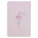 He Restores My Soul Pink Faux Leather Daily Devotional for Women