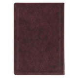 Every Day with Jesus: 366-Day Burgundy Faux Leather Devotional